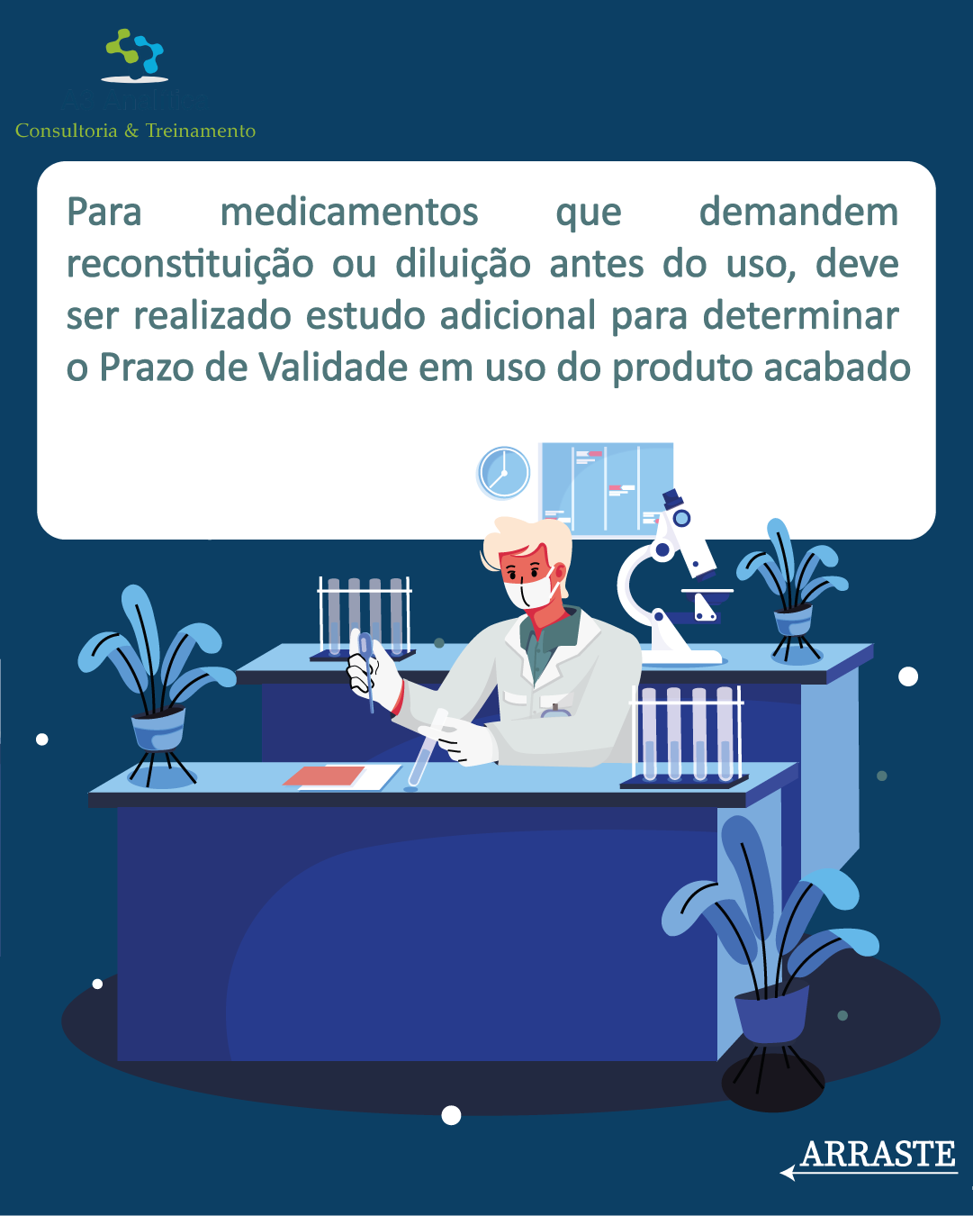 ESTUDO DE ESTABILIDADE Pós reconstituição ou Diluição Blog A Pharma